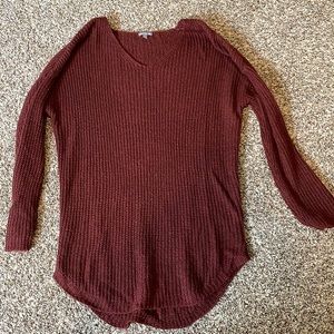 Rust red sweater. Charlotte Russe. Size medium- fits like a small